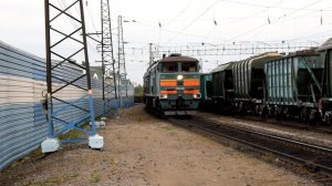 Тепловоз 2ТЭ10М-3332. Звук 10Д100.