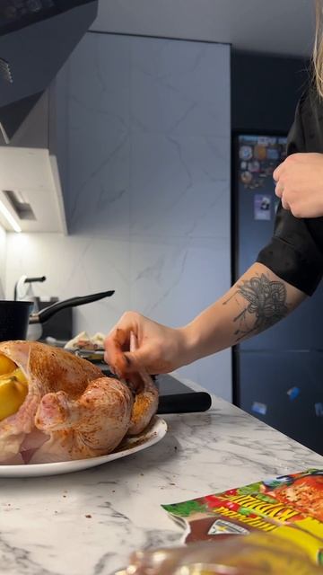 курочка гриль 🍗 #вкусно #еда #доброеутро #мама #кулина? смотреть онлайн