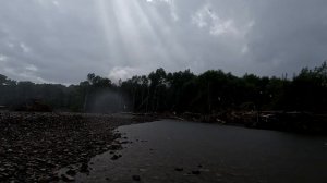 Приморский край. Рыбалка на горной реке. Медведь.