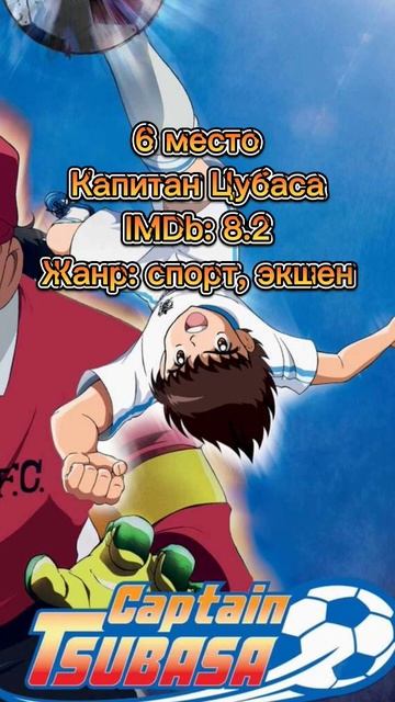 Топ 10 лучших новых аниме про футбол #топ10 #top10 #anime #аним?