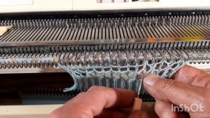 Обьёмная #ажурная_сетка как у Брунелло Кучинелли!#на_однофантурной_машине!