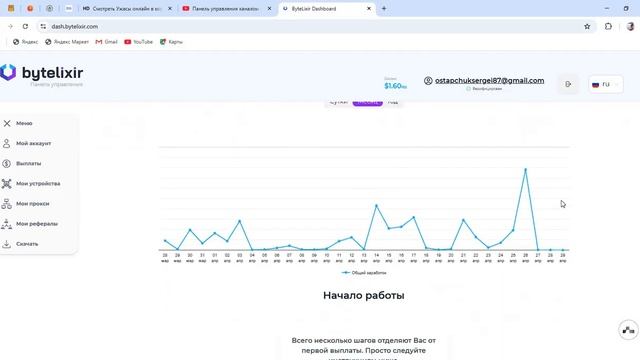 ByteLixir РЕАЛЬНЫЙ ЗАРАБОТОК БЕЗ ВЛОЖЕНИЙ смотреть онлайн