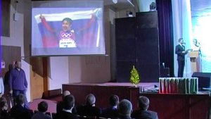 22.01.2015. Программа "Фан-клуб" Валерия Малькова о новогоднем бале юных олимпийцев