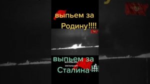 Выпьем за Родину!