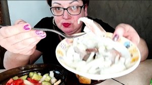А селедка ШИКАРНАЯ👍Вот это у меня Шикарный перекус перед Обедом/Жду вас в ТГК/Мукбанг