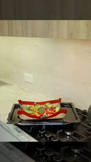 Силиконовый коврик для выпечки и запекания с бортикам