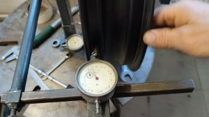 Исправил кривое колесо Triumph Tiger 1200XCA