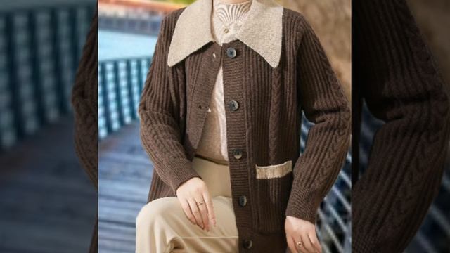 Вязание: Экстрамодные жакеты для женщин. Knitting: Extra-fashionable jackets for women.