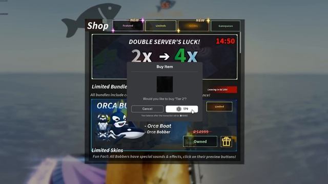 ОХОТА НА СЕКРЕТНУЮ ДРЕВНЮЮ КОСАТКУ в ФИШ / Fisch в Роблок? смотреть онлайн