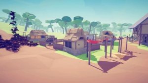 🌞Медведь НАПАЛ на мою деревню в TABS!