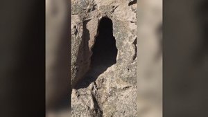 Крепость Учхисар в Каппадокии Турция