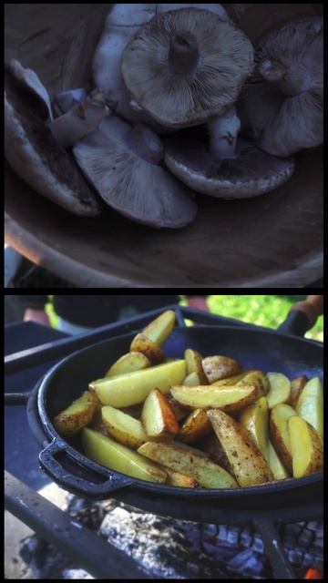 картофель с грибами,мангал,рыбалка и Ставропольские к смотреть онлайн