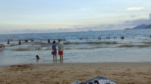 Начанг, пляж вечером