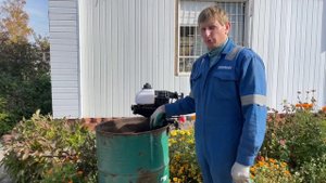 Hangkai 4 из коробки. Обкатка двигателя в бочке.