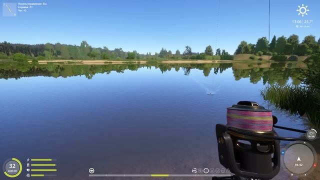 Русская рыбалка 4. рр4. Сура. Раздача с берега. Жерех. Бе? смотреть онлайн