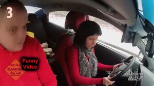 ТОП 5 дур за рулем Смешные приколы, Девушки за рулем,