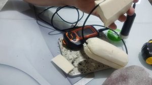 Поплавок и бампер для зимы, для эхолота практик своими