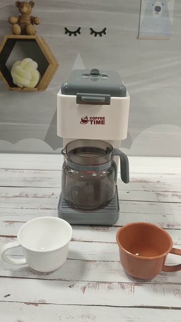 игрушка Кофеварка с функцией протекания воды #mapaya #мам