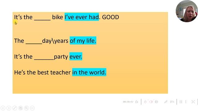 Степени сравнения прилагательных. Готовимся к экзаме? смотреть онлайн