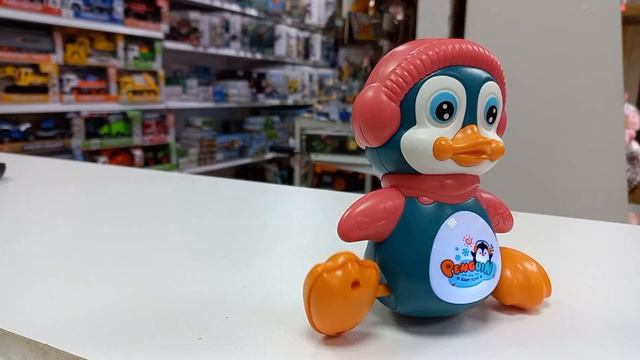 Игрушка Пингвин "Тимошка на Северном полюсе" 9912A, реаги
