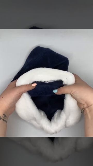 Новогодний колпак синий взрослый hobo-hobo смотреть онлайн