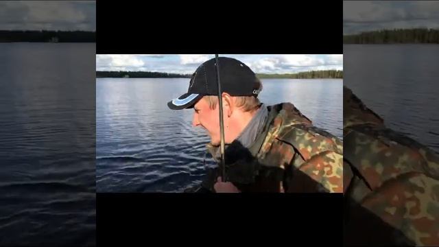Рыбалка на спиннинг в Карелии на Светлом озере смотреть онлайн