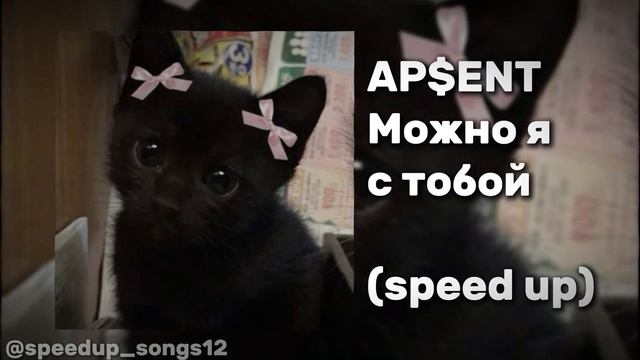 AP$ENT - Можно я с тобой (speed up) смотреть онлайн