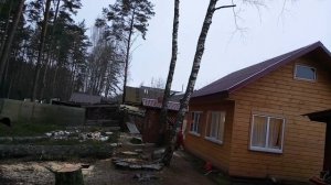 Вытягивание полиспастом против естественного уклона.