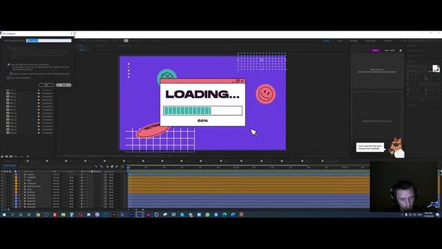 Анимация шаблона для Videohive (рекомендуемая скорость просмотра 1.5)