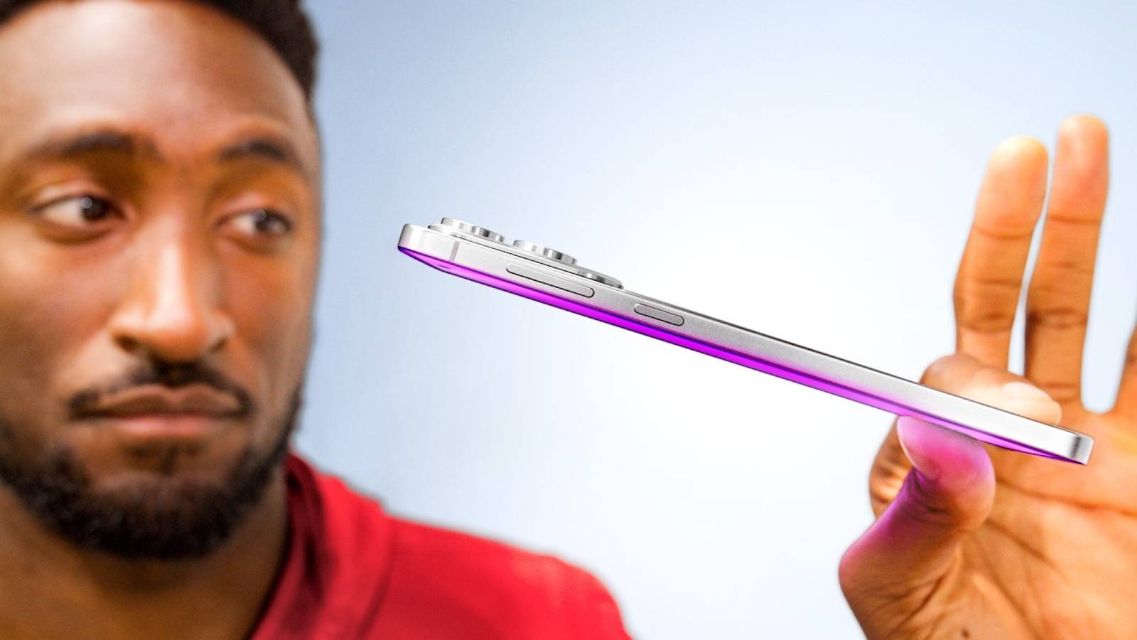 Marques Brownlee: Samsung Galaxy S25 Edge НЕВЕРОЯТНО тонкий телефон?!