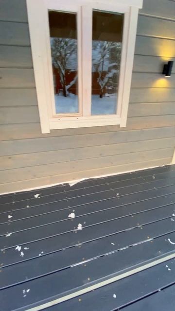 Баня Ukko 6,3х4,3 м из клееного бруса #баняподключ #парилка смотреть онлайн