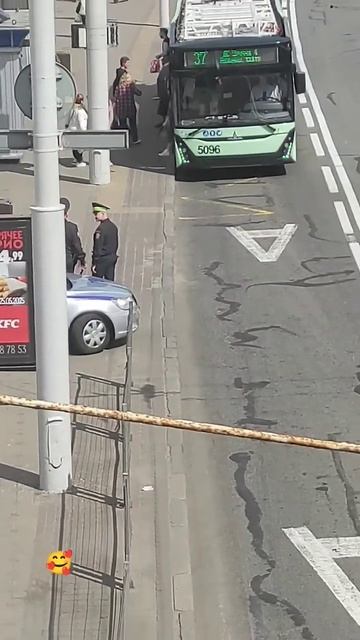 МАЗ-303Т на станции метро Немига #минск #маз303т смотреть онлайн