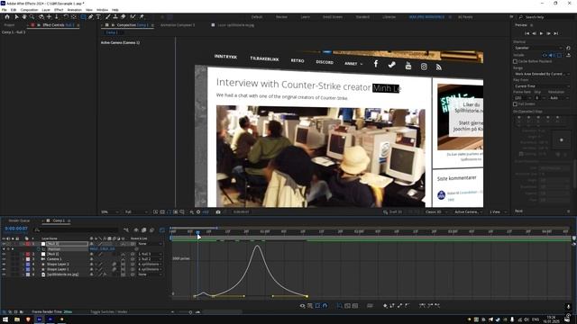 КАК МОНТИРОВАТЬ ИГРОВЫЕ ВИДЕО В AFTER EFFECTS / АФТЕР ЭФФЕКТ?