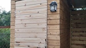 Дачный Туалет +Дровник