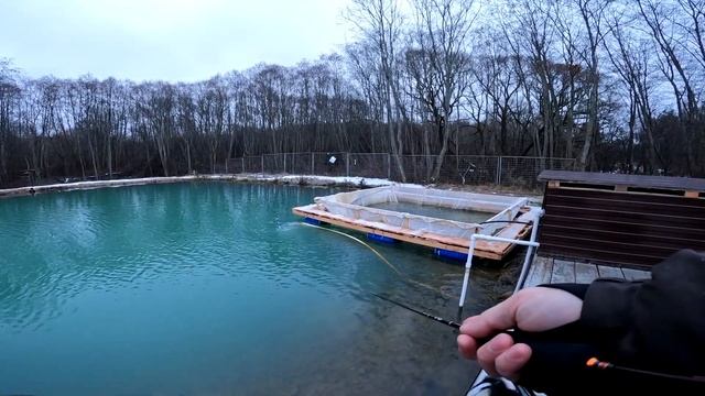 Ловля форели на спиннинг. Платник «Вилла рыба»