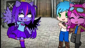 fnf глитч вирус "Dusk Till Dawn" gacha club