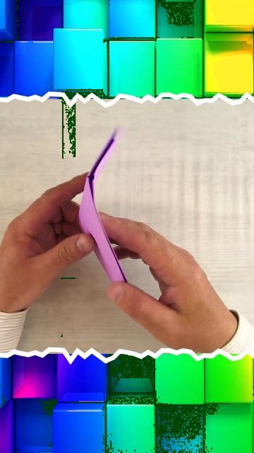 Как сделать хлопушку из бумаги / Оригами смотреть онлайн