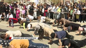В Улан-Удэ ко Дню Победы прошли всероссийские акции