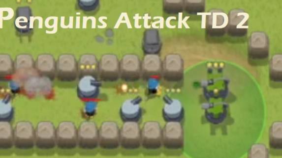 ОЧЕНЬ БЫСТРЫЕ ШАГИ ДО БАШНИ — Penguins Attack TD 2 [2] Прохождение