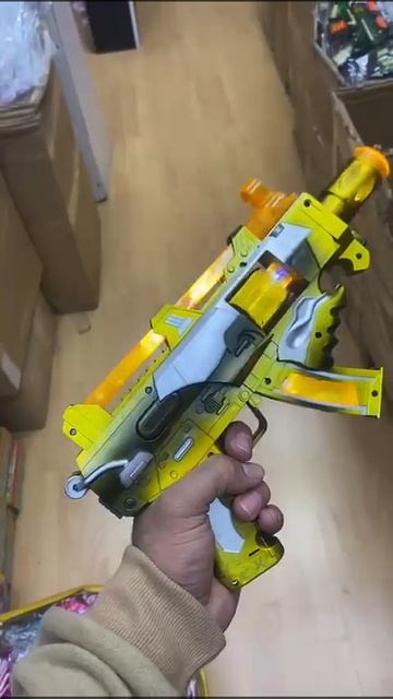 Игрушечный Автомат, Светится, Издает звук, на батарейк