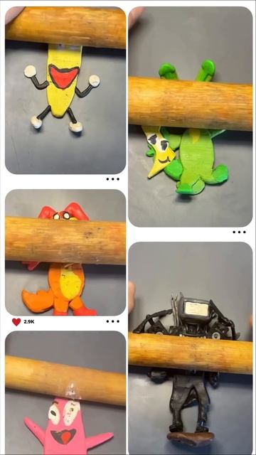 ♥️Clay Art #sculpting #plasticine #clayart #poppyplaytime смотреть онлайн