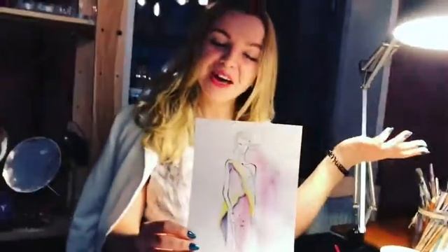 ОТЗЫВ. О курсе "Fashion иллюстрация". смотреть онлайн