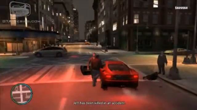 GTA 4 - Random Character - Jeff - Look Both Ways Before Crossing (Third Mission)