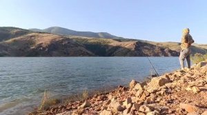 Рыбалка в горах Узбекистана. Ташкентская область, июн?
