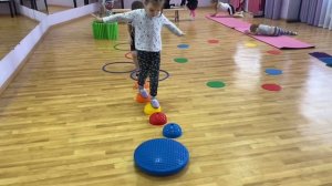 Детский фитнес 3-5 лет и профилактика плоскостопия