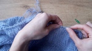 СВИТЕР ОВЕРСАЙЗ ИЗ МОХЕРА Часть2|ГОРЛОВИНА ЛОДОЧКА| OVERSIZED MOHAIR SWEATER