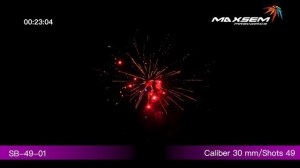 Салют TRUE 49 залпов 1.2 калибр SB-49-01 Maxsem