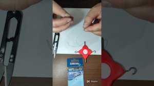 ПРОСТОЙ МОНТАЖ ПОВОДКА ДЛЯ ЛОВЛИ НА ФЛЭТ.