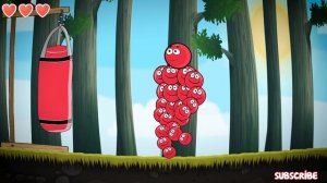 THE Best Animation about Red Ball 4 game ! Все Мультики про красный шарик ! несносный шар от спуди