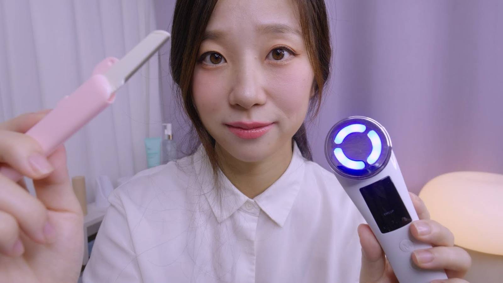 [Latte ASMR] Dermaplaning Facial Treatment